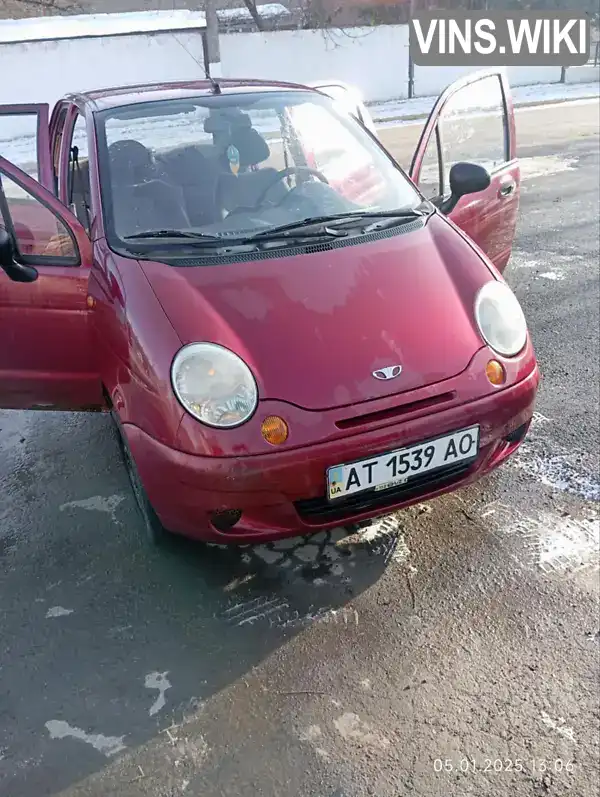 Хетчбек Daewoo Matiz 2007 0.8 л. Ручна / Механіка обл. Івано-Франківська, Івано-Франківськ - Фото 1/12