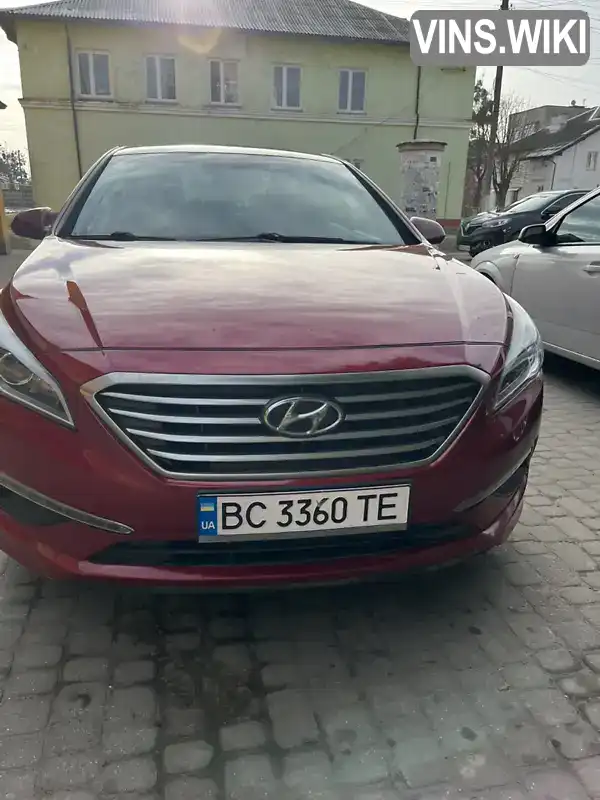 Седан Hyundai Sonata 2015 2.36 л. Автомат обл. Львовская, Львов - Фото 1/10