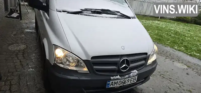 Минивэн Mercedes-Benz Vito 2011 2.14 л. Ручная / Механика обл. Житомирская, Житомир - Фото 1/19