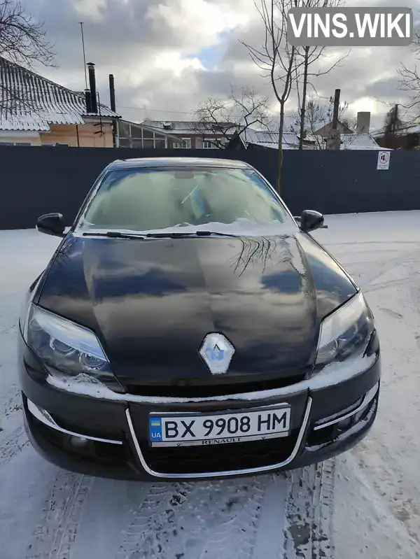 Ліфтбек Renault Laguna 2014 2 л. Ручна / Механіка обл. Хмельницька, Хмельницький - Фото 1/21