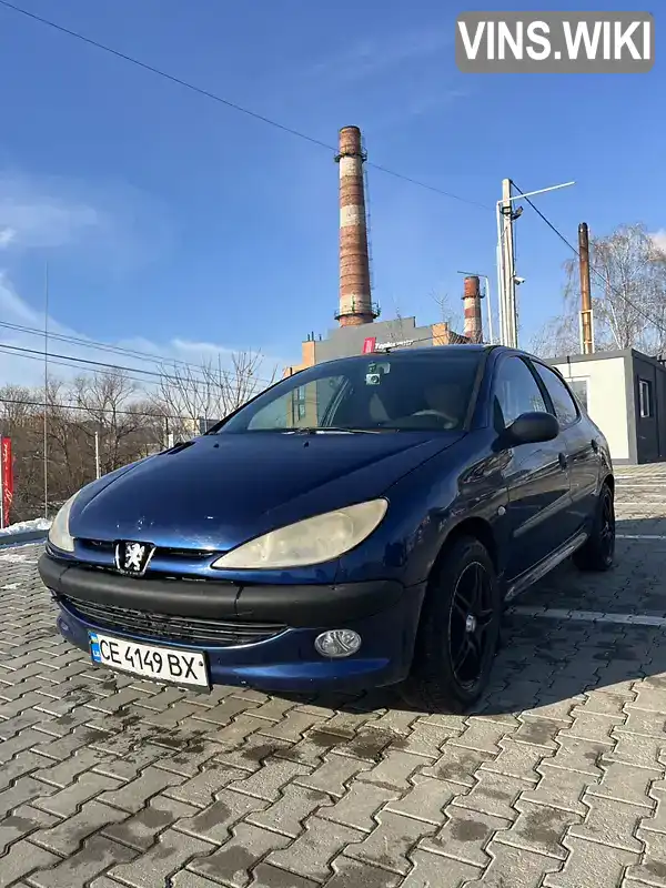 Хэтчбек Peugeot 206 2007 1.4 л. Ручная / Механика обл. Черновицкая, Черновцы - Фото 1/11