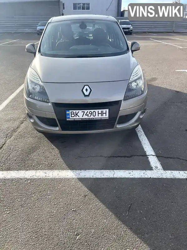 Минивэн Renault Scenic 2009 1.6 л. Ручная / Механика обл. Ровенская, Ровно - Фото 1/21