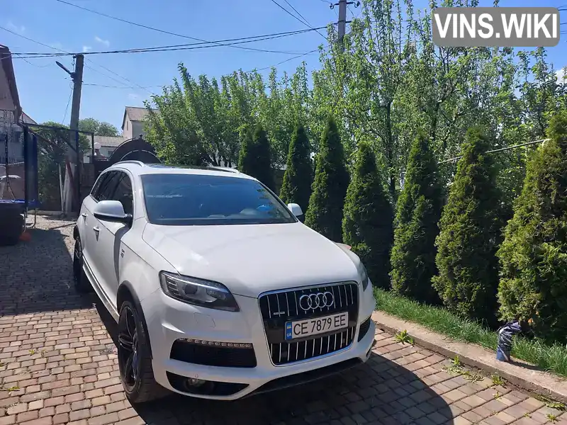 Внедорожник / Кроссовер Audi Q7 2010 2.97 л. обл. Черновицкая, Новоселица - Фото 1/6