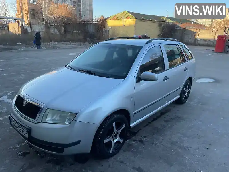 Универсал Skoda Fabia 2003 1.39 л. Ручная / Механика обл. Черниговская, Нежин - Фото 1/21