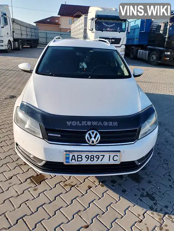 WVWZZZ3CZEE137377 Volkswagen Passat 2014 Універсал  Фото 2