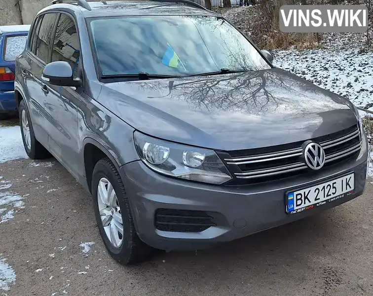 Позашляховик / Кросовер Volkswagen Tiguan 2016 1.98 л. Автомат обл. Рівненська, Рівне - Фото 1/18