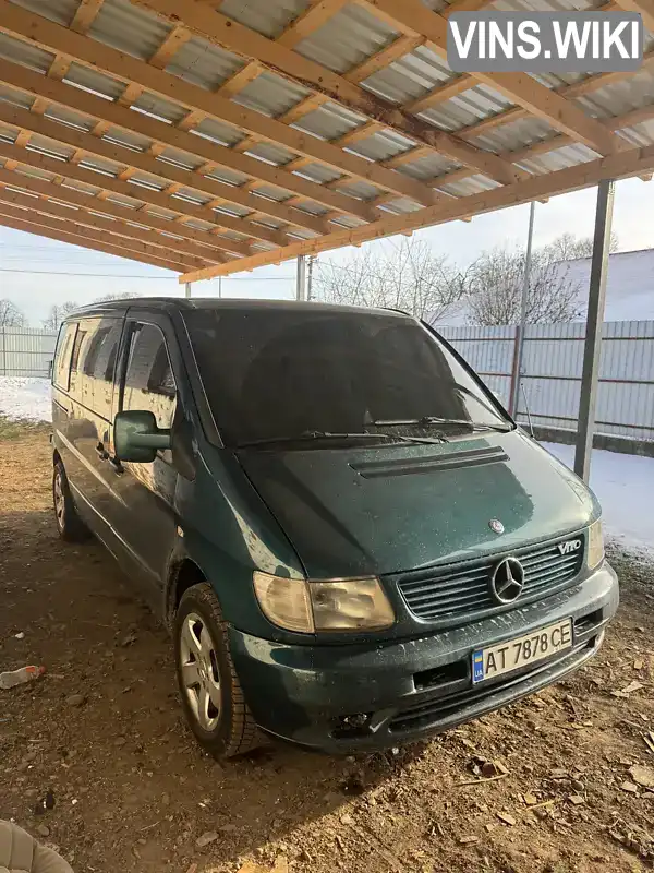 Мінівен Mercedes-Benz Vito 2003 2.15 л. обл. Івано-Франківська, Івано-Франківськ - Фото 1/12