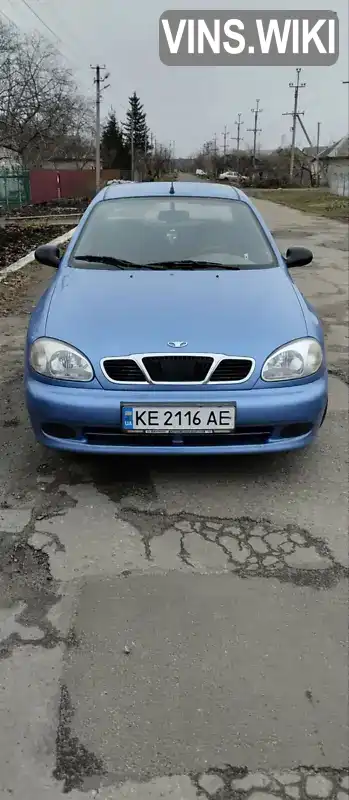 Седан Daewoo Lanos 2007 1.5 л. обл. Дніпропетровська, П'ятихатки - Фото 1/11