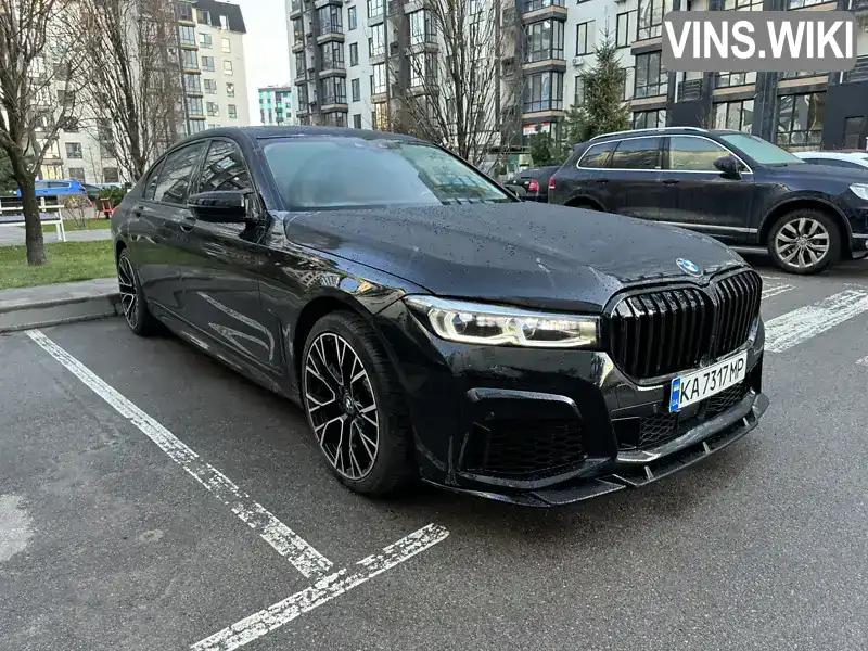 Седан BMW 7 Series 2017 3 л. Автомат обл. Киевская, Киев - Фото 1/21