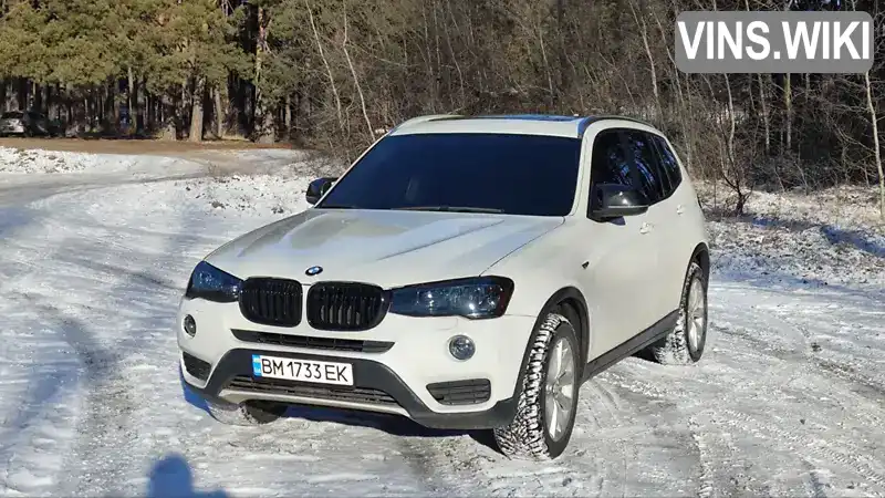 5UXWZ7C35H0X40281 BMW X3 2017 Позашляховик / Кросовер 2 л. Фото 1