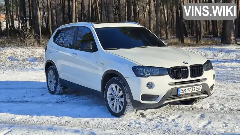 5UXWZ7C35H0X40281 BMW X3 2017 Позашляховик / Кросовер 2 л. Фото 2