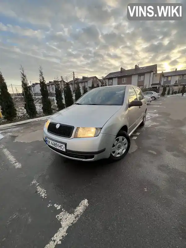 Хэтчбек Skoda Fabia 2003 1.2 л. Ручная / Механика обл. Ровенская, Ровно - Фото 1/15