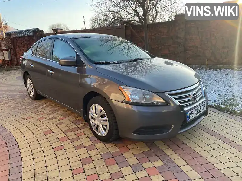 Седан Nissan Sentra 2015 1.8 л. Ручна / Механіка обл. Дніпропетровська, Дніпро (Дніпропетровськ) - Фото 1/11