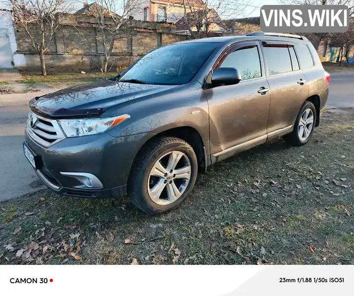 Внедорожник / Кроссовер Toyota Highlander 2013 3.46 л. Автомат обл. Николаевская, Николаев - Фото 1/21