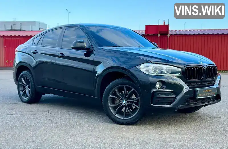 Позашляховик / Кросовер BMW X6 2016 2.99 л. Автомат обл. Київська, Київ - Фото 1/21