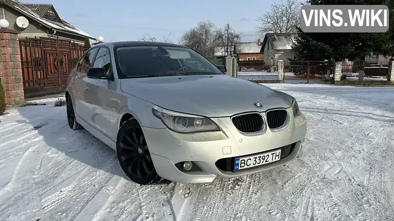 Седан BMW 5 Series 2007 2.5 л. Автомат обл. Львівська, Львів - Фото 1/21