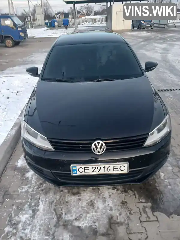 Седан Volkswagen Jetta 2012 1.6 л. Ручная / Механика обл. Черновицкая, location.city.berehomet - Фото 1/16