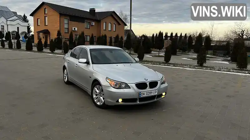 Седан BMW 5 Series 2004 3 л. Автомат обл. Рівненська, Вараш (Кузнецовськ) - Фото 1/21