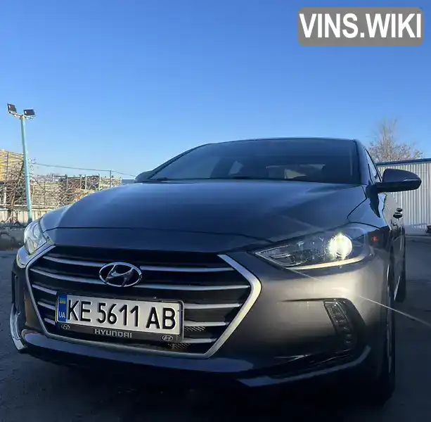 Седан Hyundai Elantra 2016 2 л. Автомат обл. Днепропетровская, Днепр (Днепропетровск) - Фото 1/18