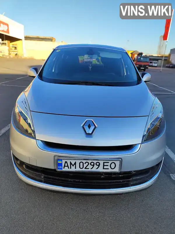 Мінівен Renault Scenic 2012 1.5 л. Ручна / Механіка обл. Житомирська, Житомир - Фото 1/9