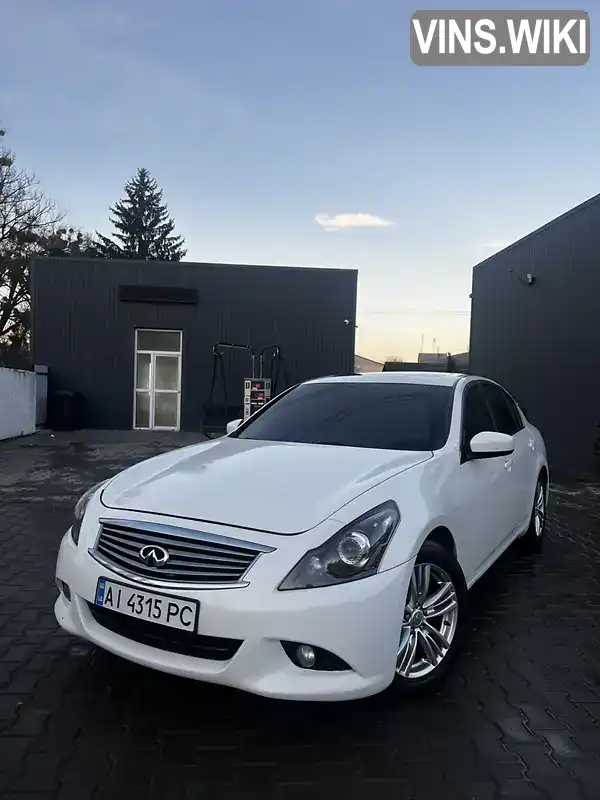 Седан Infiniti G25 2012 2.5 л. Автомат обл. Киевская, Киев - Фото 1/11