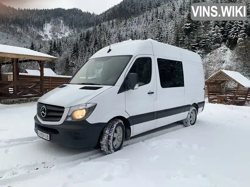 Фургон Mercedes-Benz Sprinter 2018 2.2 л. Ручная / Механика обл. Закарпатская, Межгорье - Фото 1/21