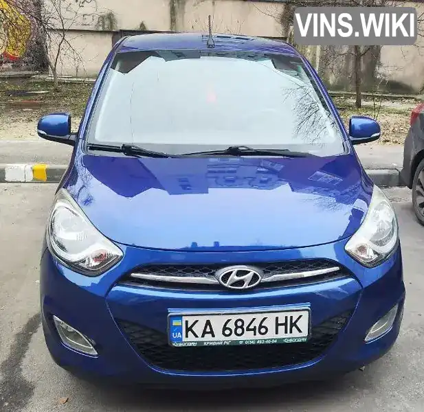 Хэтчбек Hyundai i10 2012 null_content л. Автомат обл. Киевская, Киев - Фото 1/13