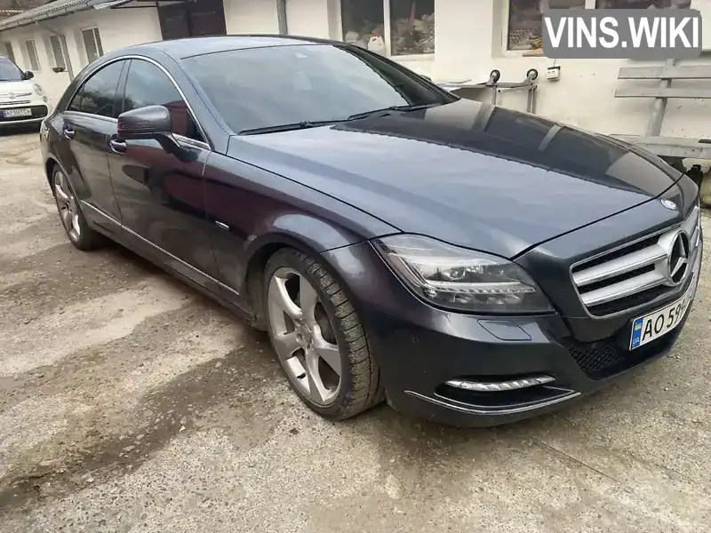 Седан Mercedes-Benz CLS-Class 2012 3 л. Автомат обл. Закарпатская, Тячев - Фото 1/7