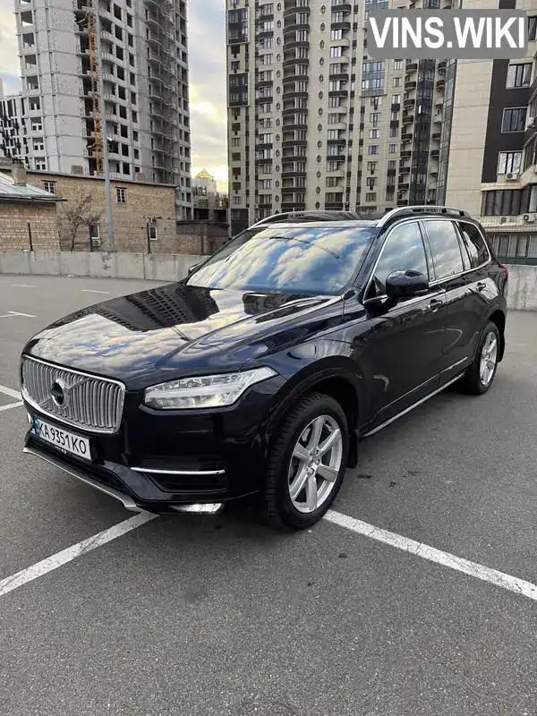 Внедорожник / Кроссовер Volvo XC90 2018 2 л. Автомат обл. Киевская, Киев - Фото 1/21