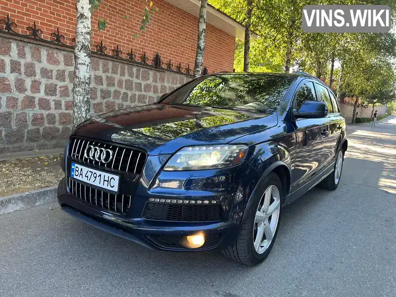 Позашляховик / Кросовер Audi Q7 2013 3 л. Автомат обл. Кіровоградська, Кропивницький (Кіровоград) - Фото 1/15