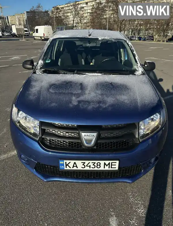 Хэтчбек Dacia Sandero 2013 1.15 л. Ручная / Механика обл. Киевская, Киев - Фото 1/8