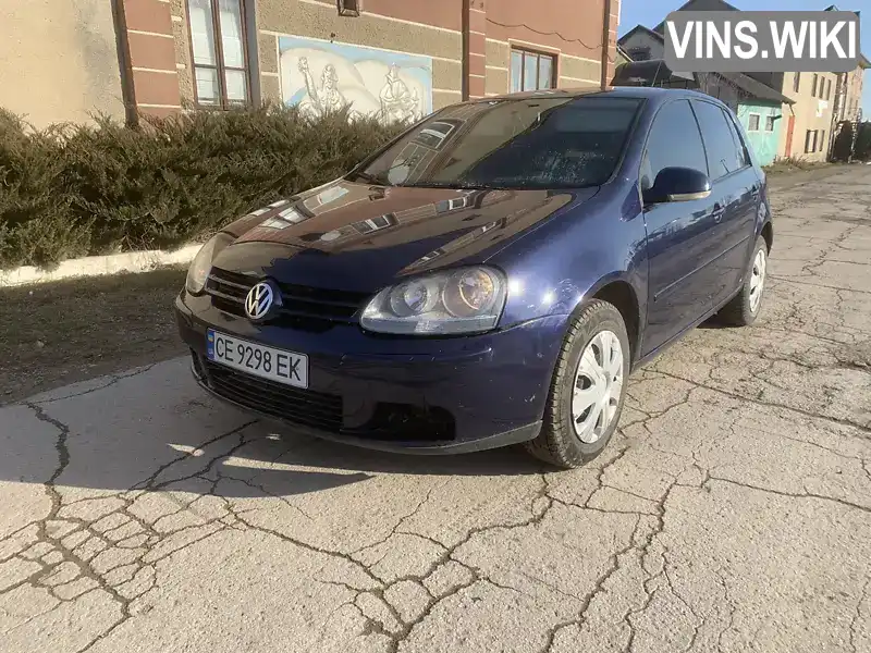 Хэтчбек Volkswagen Golf 2006 1.6 л. Ручная / Механика обл. Черновицкая, Хотин - Фото 1/21