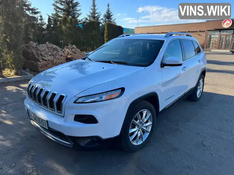 Внедорожник / Кроссовер Jeep Cherokee 2016 2.36 л. Автомат обл. Киевская, Киев - Фото 1/20