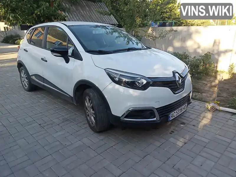 Позашляховик / Кросовер Renault Captur 2016 1.46 л. Автомат обл. Волинська, Луцьк - Фото 1/5