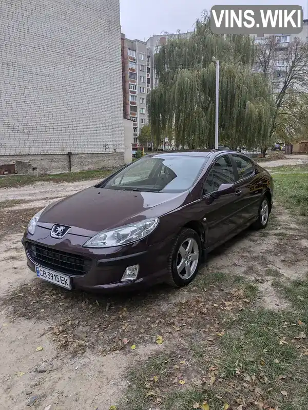 Седан Peugeot 407 2004 1.8 л. Ручная / Механика обл. Черниговская, Чернигов - Фото 1/12