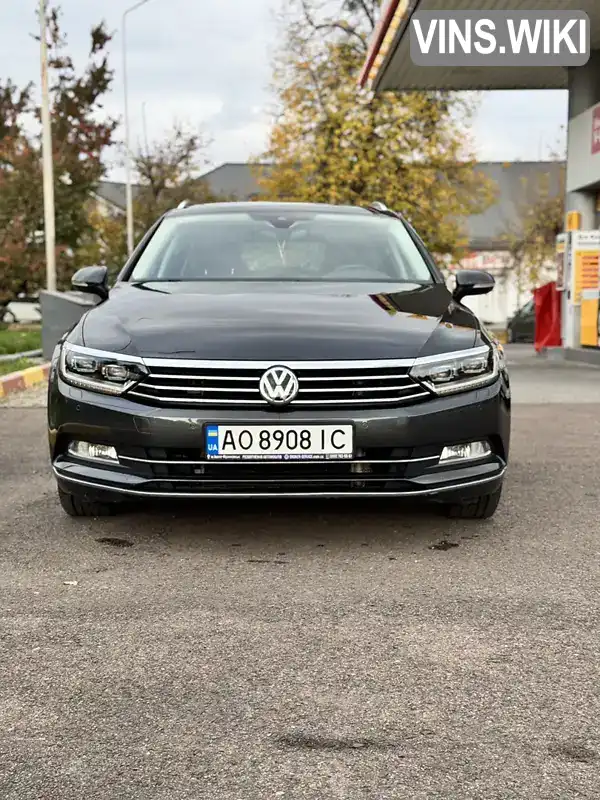 WVWZZZ3CZKE073087 Volkswagen Passat 2019 Универсал 1.97 л. Фото 2