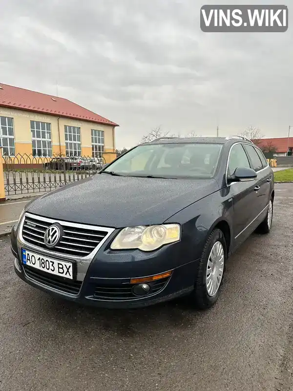 Універсал Volkswagen Passat 2007 1.9 л. Ручна / Механіка обл. Закарпатська, Берегове - Фото 1/12