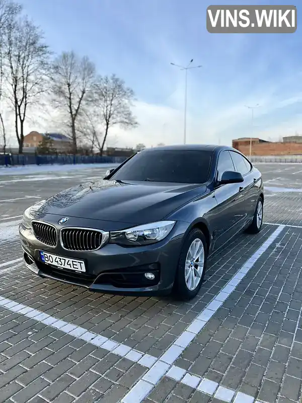 Ліфтбек BMW 3 Series GT 2015 2 л. Автомат обл. Тернопільська, Тернопіль - Фото 1/21