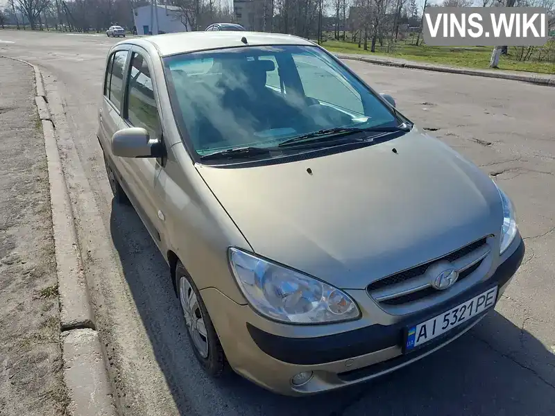 Хетчбек Hyundai Getz 2007 1.6 л. Ручна / Механіка обл. Київська, Київ - Фото 1/3