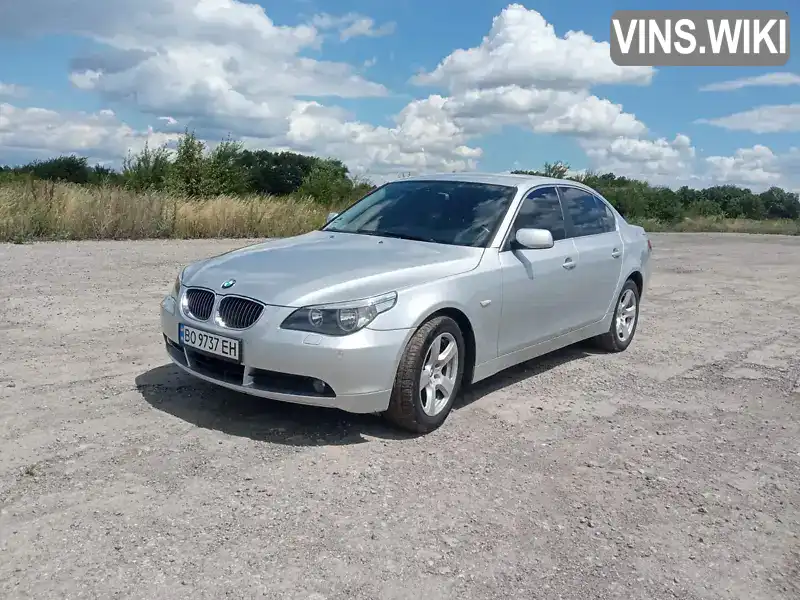 Седан BMW 5 Series 2007 2.5 л. Ручная / Механика обл. Тернопольская, Борщев - Фото 1/15