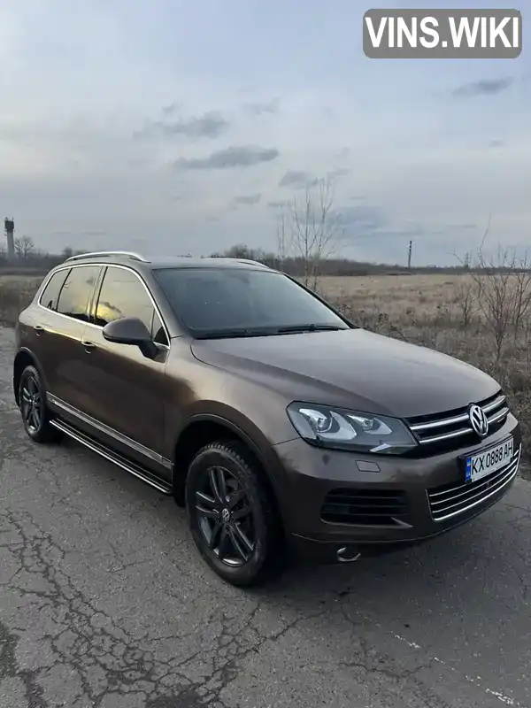 WVGZZZ7PZCD036457 Volkswagen Touareg 2012 Позашляховик / Кросовер 2.97 л. Фото 1