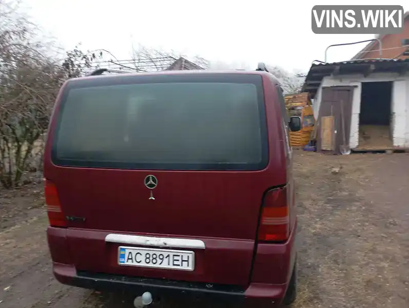 VSA63806413142320 Mercedes-Benz Vito 1998 Мінівен  Фото 8