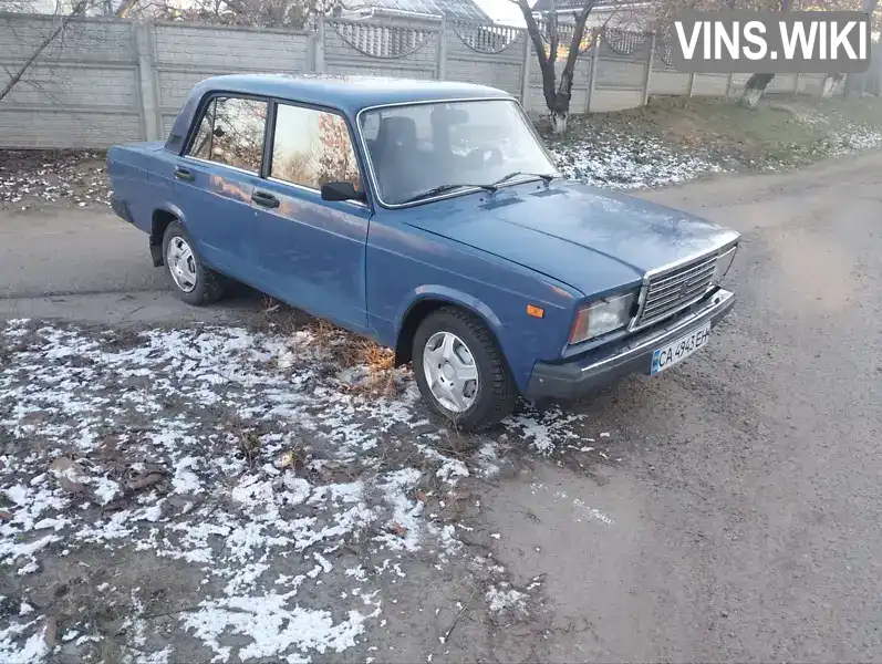 Седан ВАЗ / Lada 2107 2006 1.5 л. Ручная / Механика обл. Черкасская, Черкассы - Фото 1/7