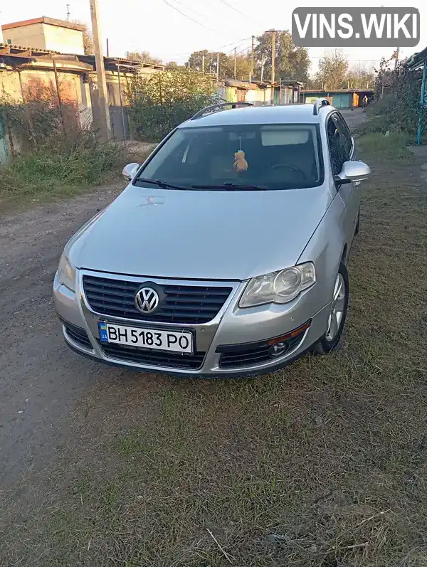 Універсал Volkswagen Passat 2006 1.97 л. Автомат обл. Одеська, Білгород-Дністровський - Фото 1/11