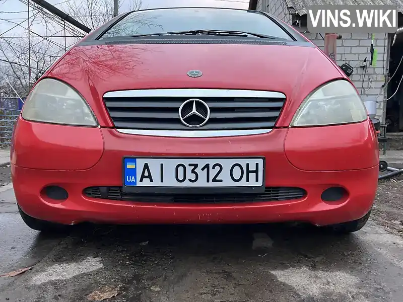 Хэтчбек Mercedes-Benz A-Class 1999 1.4 л. Ручная / Механика обл. Полтавская, Миргород - Фото 1/15