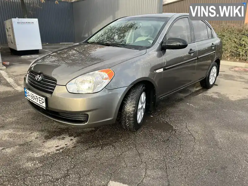 Седан Hyundai Accent 2009 1.4 л. Ручна / Механіка обл. Кіровоградська, Кропивницький (Кіровоград) - Фото 1/17