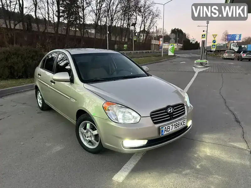 Седан Hyundai Accent 2008 1.4 л. Автомат обл. Вінницька, Могилів-Подільський - Фото 1/21