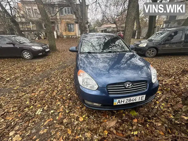 Седан Hyundai Accent 2008 1.4 л. Автомат обл. Одесская, Одесса - Фото 1/21