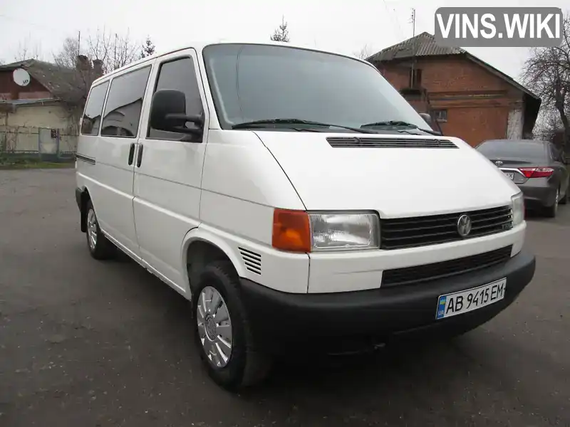 Мінівен Volkswagen Transporter 2002 2.46 л. обл. Вінницька, Жмеринка - Фото 1/21