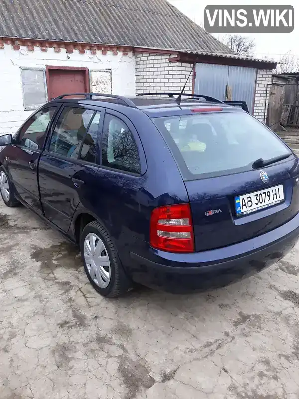 Универсал Skoda Fabia 2003 1.39 л. Ручная / Механика обл. Винницкая, Ладыжин - Фото 1/9